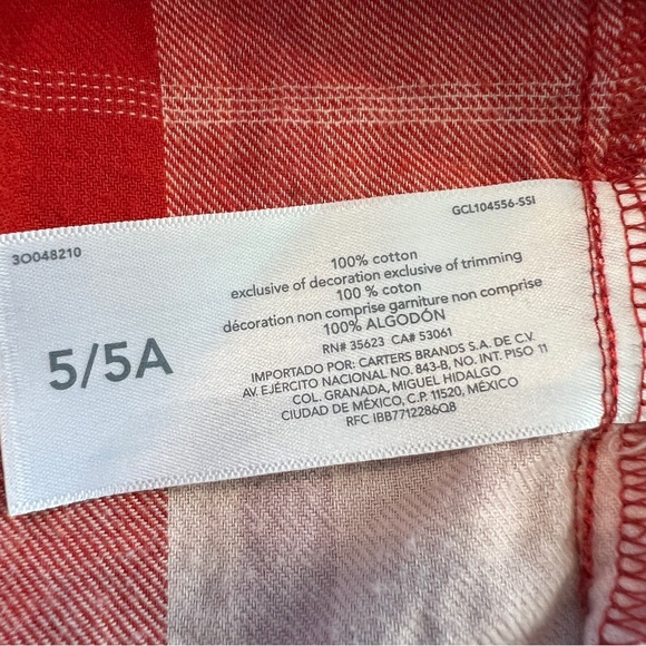 Carter’s Plaid Dress - Picture 5 of 5